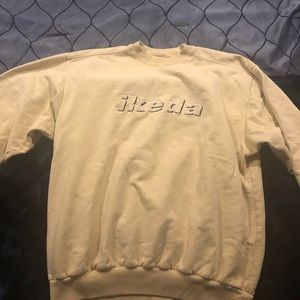 COPY - Vintage IKEDA yellow crew neck sweater